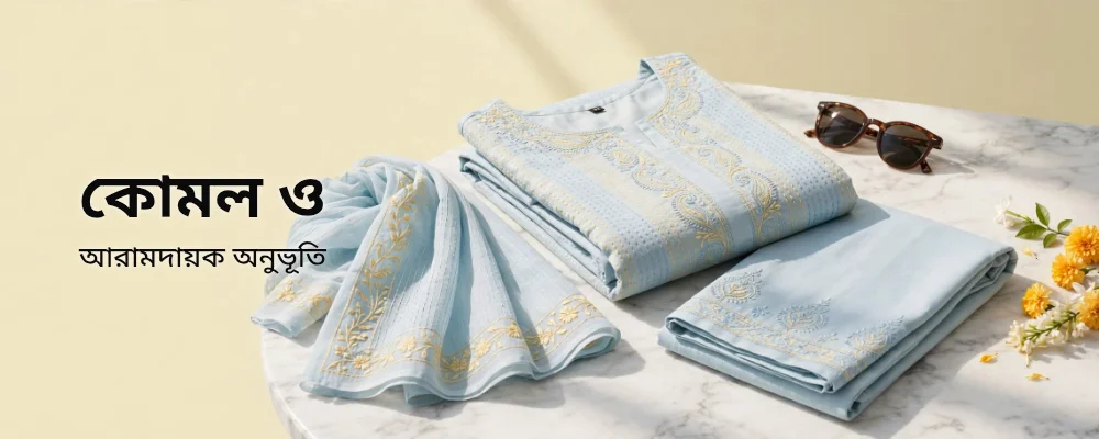 Home AKHIJOL Premium Silk Embroidery Three Piece on Table Banner